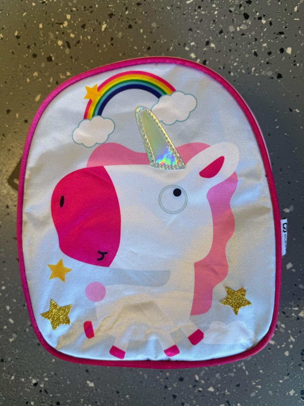 New Unicorn Kids lunch bag - Pink and White